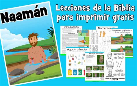 Naamán lección de la biblia para niños Trueway Kids