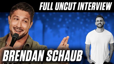 BRENDAN SCHAUB | Getting Punched in the Face on Live TV, Stand-Up Comedy, and Raising Fish - YouTube