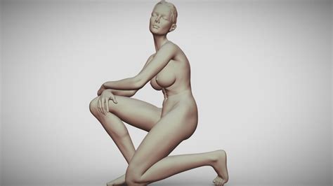D Stl Naked Woman Different Poses Drawing File Digital Drawing File D Printer In Print
