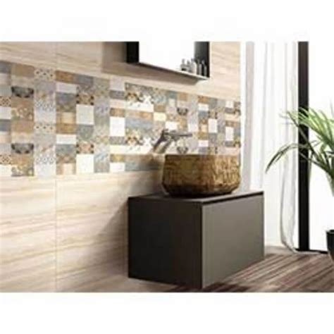 Ceramic Glossy Kajaria 300x600 Wall Tiles Size 2x2 Feet 600x600 Mm