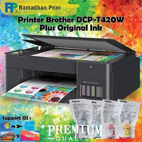 Jual Printer Brother DCP T420W WiFi Print Scan Copy BTD60bk D60Bk