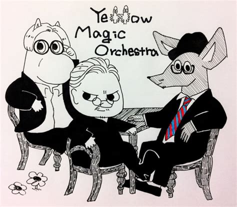 Yellow Magic Orchestra In The Moomin Style By Nishiccoo Sep 12