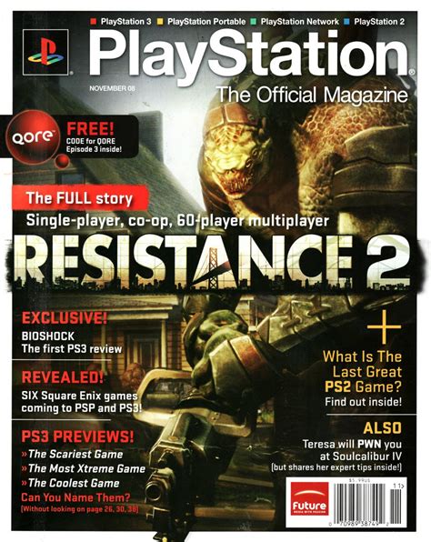 Playstation The Official Magazine USA Issue 013 November 2008