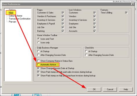 QuickTips How To Turn Off Automatic Advice Messages In Sage 50 Sage