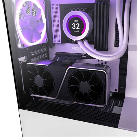 Nzxt Vertical Gpu Mounting Kit In Matte Black H