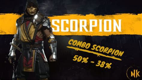 Mk 11 Scorpion Combo Tutorial 38 De Dano 50 De Dano Com Fatal Blow [ps4 Pt Br] Youtube