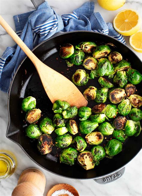 Saut Ed Brussels Sprouts Recipe Love And Lemons