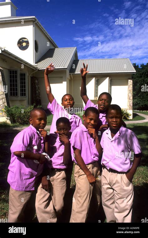 Children Aged 10 thru 12 in English type school uniforms at All Saints ...