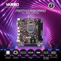 Jual MOTHERBOARD GAMING H61 VP2 PLUS VARRO SUPPORT NVME RESMI Kota