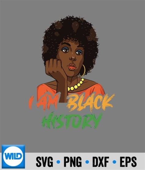 Black History Svg Black History Month Melanin Pride Empowerment Girls