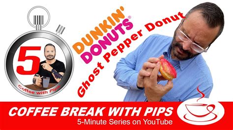 Dunkin Donut New Spicy Ghost Pepper Donut Have You Tried It Yet Youtube