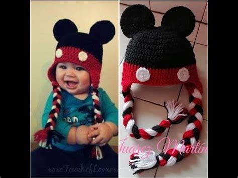 Gorro De Mickey Mouse En Crochet Paso A Paso Gorro De Mickey