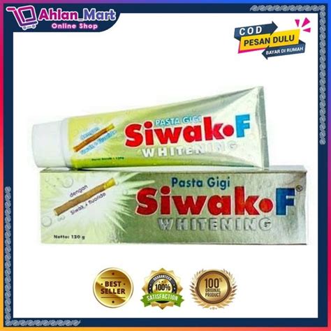 Jual Pasta Gigi Odol Siwak F Whitening 120 Gr Premium Quality Di Lapak