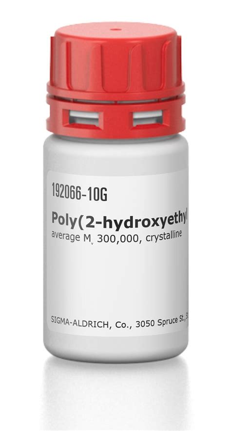 Aldrich Poly 2 hydroxyethyl methacrylate 코랩샵 KOLAB 연구용 기자재 실험용