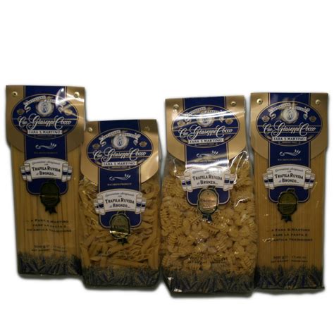 Cav Giuseppe Cocco Pasta Combo Pack Fettuccine Radiatori Penne