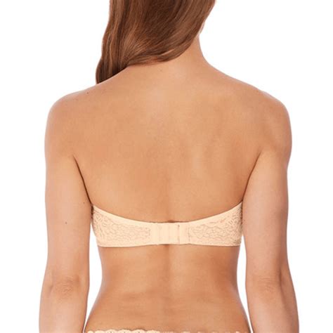 Wacoal Halo Lace Strapless Bh Nude Annadiva