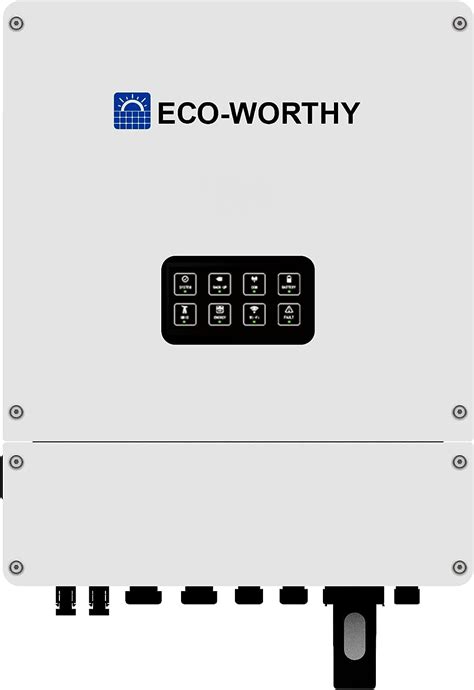 ECO WORTHY 5000W Hybrid Inverter Wechselrichter Mit 48V DC To 220V 230V