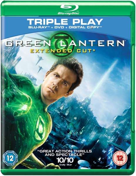 Green Lantern Extended Cut Includes Dvd Version Blu Ray