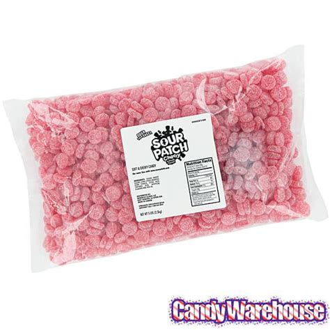 Sour Patch Cherries Candy 5lb Bag Candy Warehouse