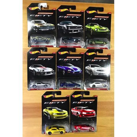 Hot Wheels Camaro Fifty Set Of Shopee Malaysia