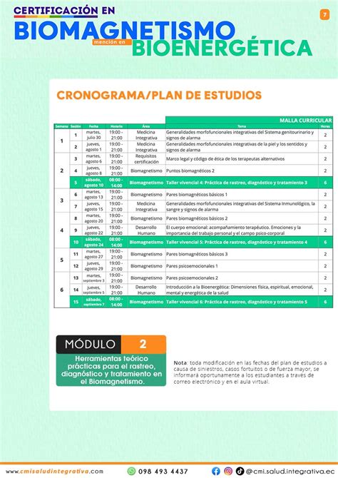 Certificaci N En Biomagnetismo Menci N En Bioenerg Tica Cmi