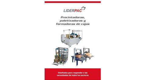 Conozca La Diversidad De Herramientas LIDERPAC Empack Packaging