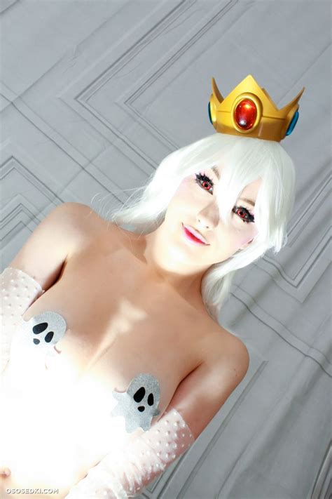 Chameleahn Boosette Mario Bros Naked Cosplay Asian Photos