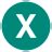 fileeo circle light blue letter xsvg wikimedia commons