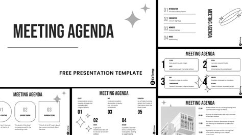 PowerPoint Meeting Agenda Template - EaTemp