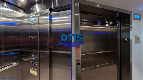 Smooth OTIS Gen3 Traction Elevator New Canaan Library New Canaan CT