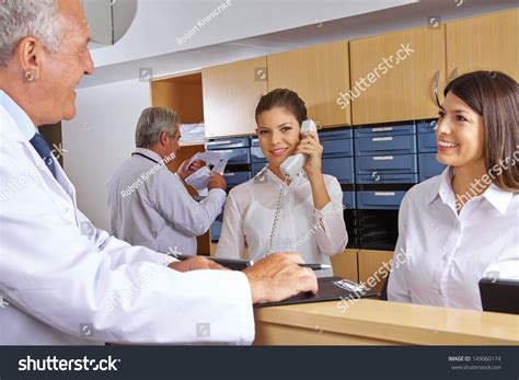 4,741 Receptionist Doctor Office Images, Stock Photos & Vectors ...