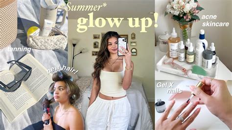 HOW TO GLOW UP FOR SUMMER My Glow Up Guide Acne Skincare For Glowy