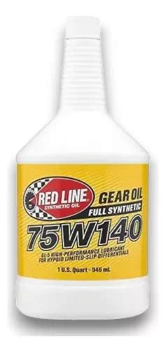 Aceite Redline Gl 5 75w140 Para Engranajes