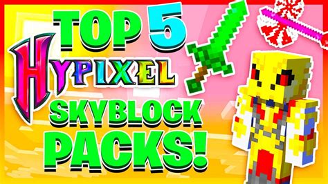 Top Hypixel Skyblock Texture Packs For Minecraft Best New