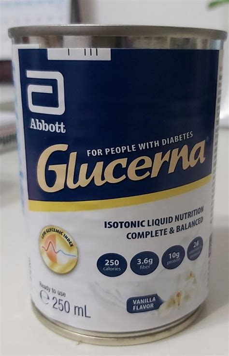 Glucerna Vanilla Flavour Ready To Drink 250ml Health Nutrition