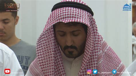 الليلة الاولى من صلاة التراويح بمسجد ضاحية جابر العلي رمضان 1439 هـ