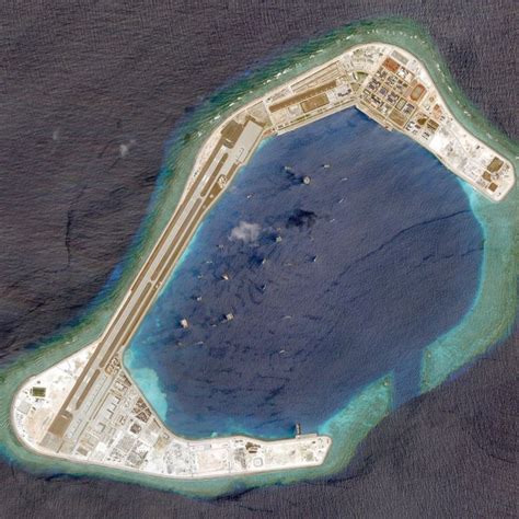 South China Sea Islands: Satellite Images Suggest China's Sprawling ...