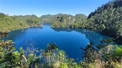 Lagunas De Montebello National Park Laguna In Mexico Stock Photo By