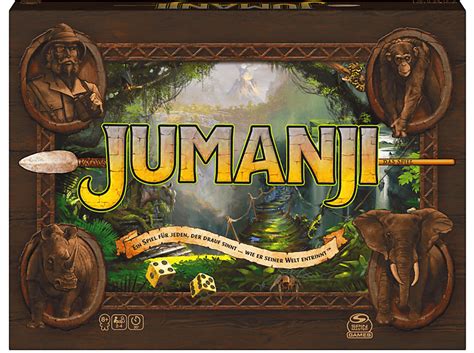 Spin Master Jumanji Brettspiel Mehrfarbig Brettspiele Mediamarkt