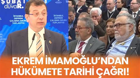 İmamoğlu Celal Şengör ve Naci Görür le deprem toplantısında Namus