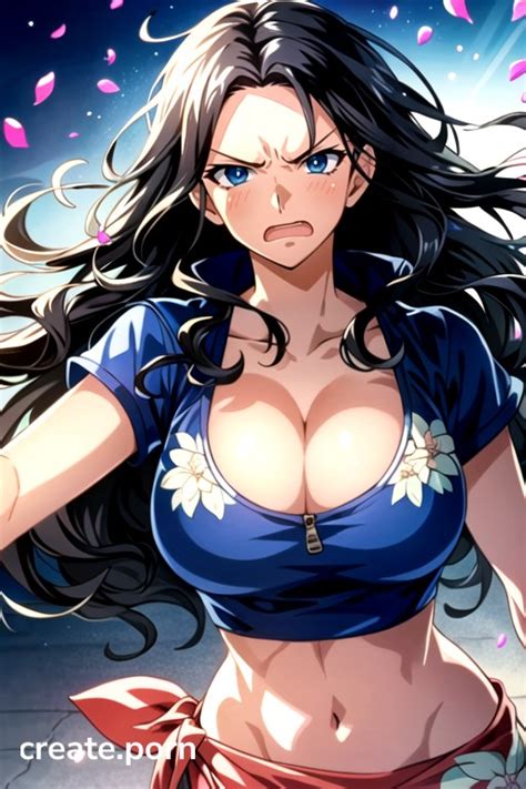 Shocked Nico Robin One Piece AI Porn