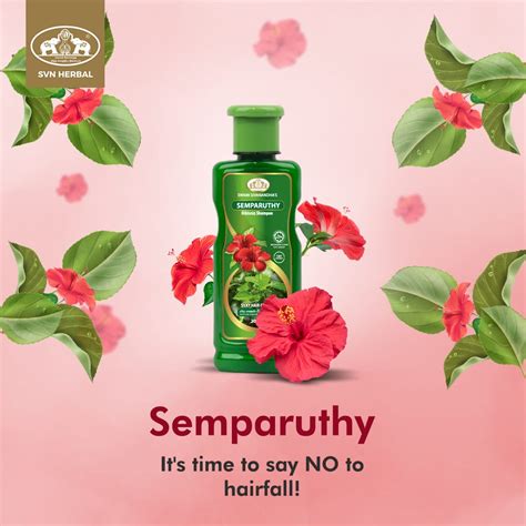 Hibiscus Semparuthy Herbal Shampoo Hair Shampoo Silky Smooth 200ml Lazada