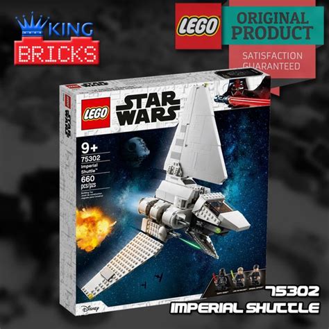 Jual LEGO Original STAR WARS 75302 Imperial Shuttle Mainan Anak