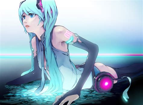 hatsune_miku miku_append vocaloid : r/konachan