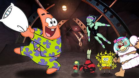 Nickelodeon Bikini Bottom Crossover Fighting Tournament Patrick Star Vs All 5 Players YouTube