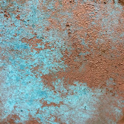 Copper patina, real oxidation Decorative Plaster, Plaster Walls, Wall Finishes, Wall Cladding ...