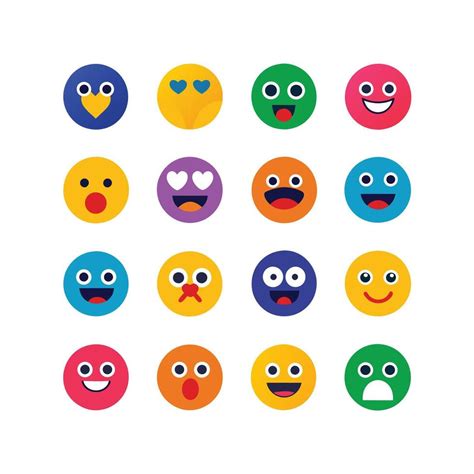 Reaction Icon Set Collection Illustration 47566190 Vector Art At Vecteezy