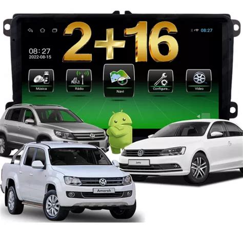 Central Multimidia Jetta Tiguan Amarok Android Wifi