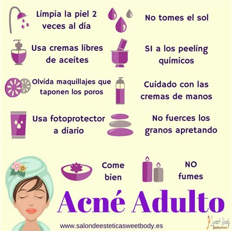 15 Infográficos Para Combatir El Acné De Una Vez Por Todas Acne Facial