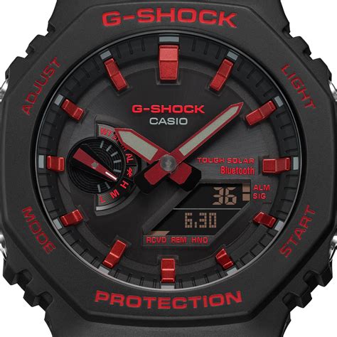 Reloj G Shock Ga B Bnr A Carbono Resina Hombre Negro Btime